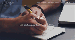 Desktop Screenshot of clevlab.com